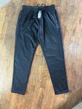 Under Armour Black Men's Athletic Joggers with Drawstring